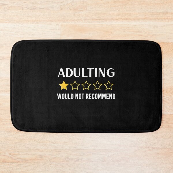 Item preview, Adulting Would Not Recommend designed and sold by AWNR12345.