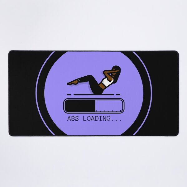 Item preview, Loading Brown Black Woman Gym Instructor Sit Up Fitness Trainer Workout designed and sold by CreatedbyJR.