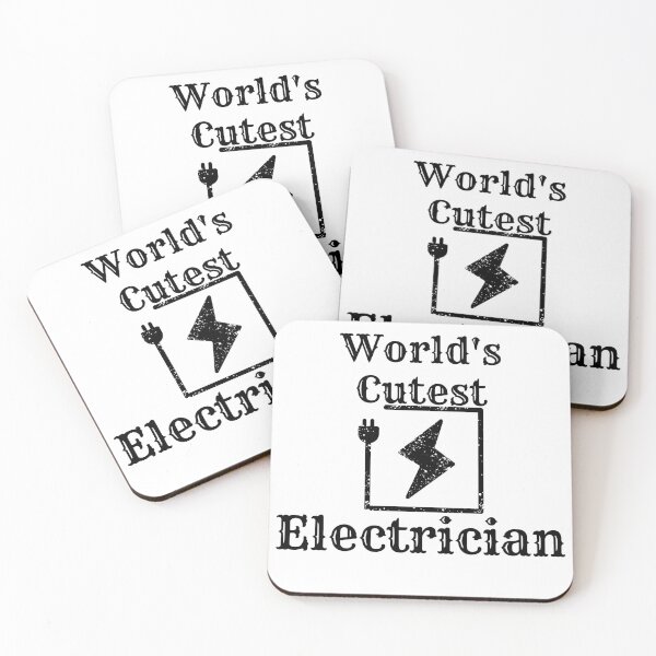 Item preview, World's Cutest Electrician funny T-shirt men gift women gift designed and sold by InnovantDesigns.