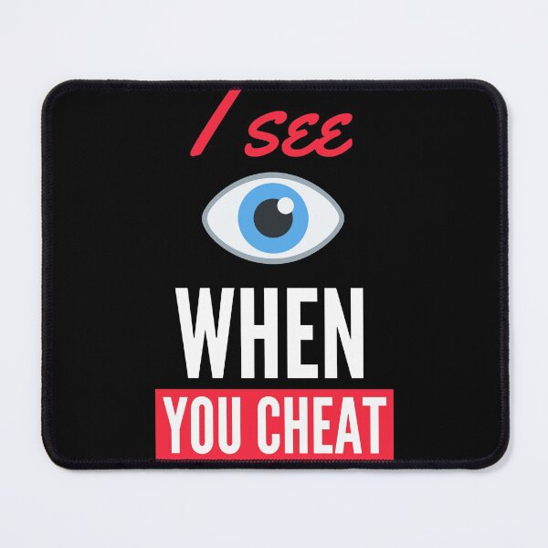 Item preview, I See When You Cheat | Funny Teacher designed and sold by FP-POD.
