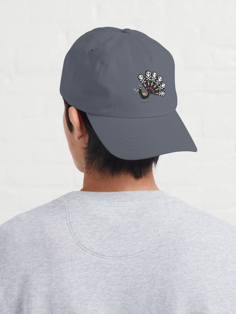 Alternate view of Dark Peacock Cap