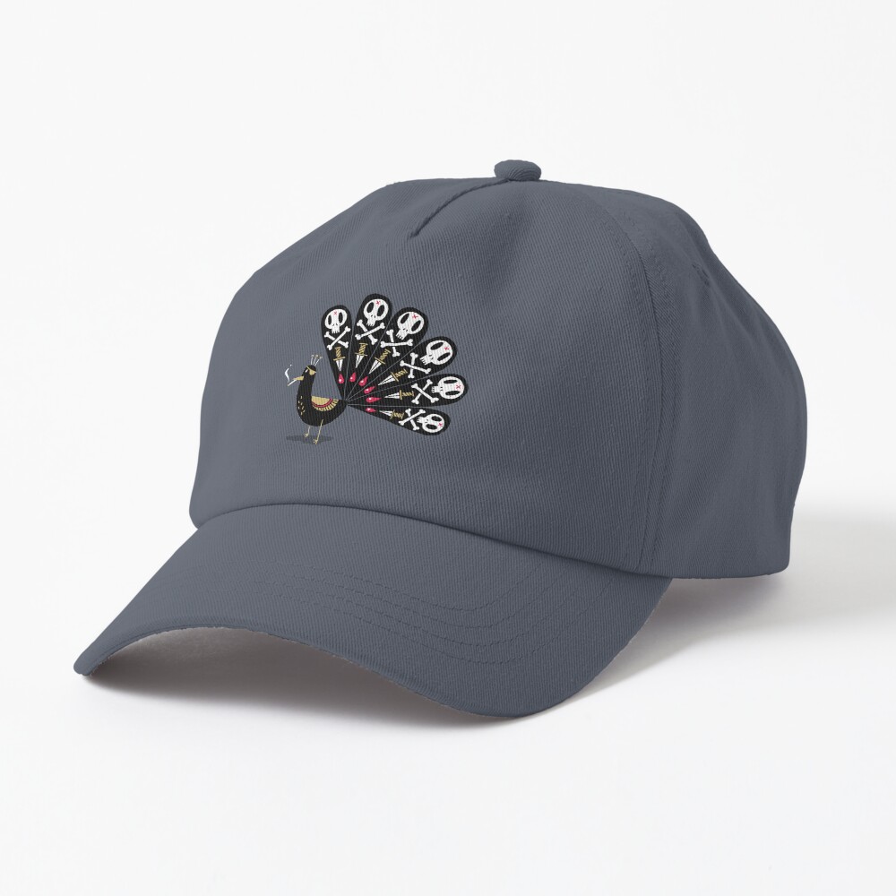 Dark Peacock Cap