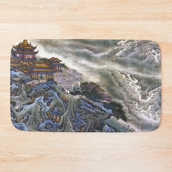 Item preview, Very old stunning painting of a Chinese Palace designed and sold by neworderu2.