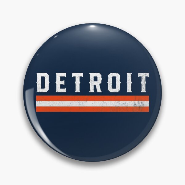 Item preview, Vintage Detroit Baseball Game Day Script designed and sold by toutwearapparel.