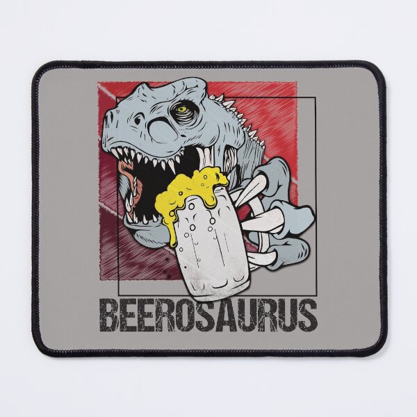 Item preview, Beerosaurus Bierosaurier Bier Alcohol - Beer Lover Dino Rex Design designed and sold by brunsch-print.