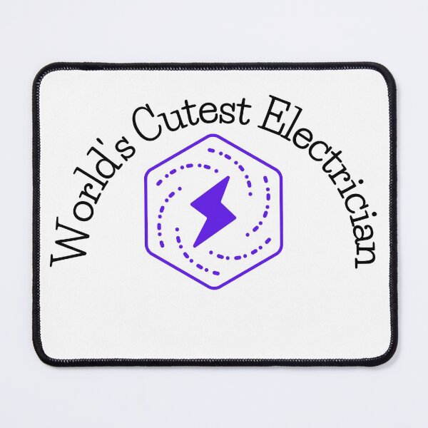 Item preview, World's Cutest Electrician funny T-shirt men gift women gift designed and sold by InnovantDesigns.