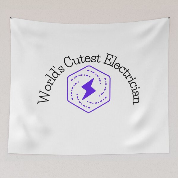 Item preview, World's Cutest Electrician funny T-shirt men gift women gift designed and sold by InnovantDesigns.