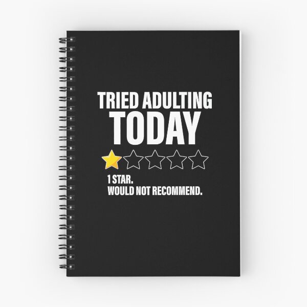 Item preview, Adulting Would Not Recommend designed and sold by AWNR12345.