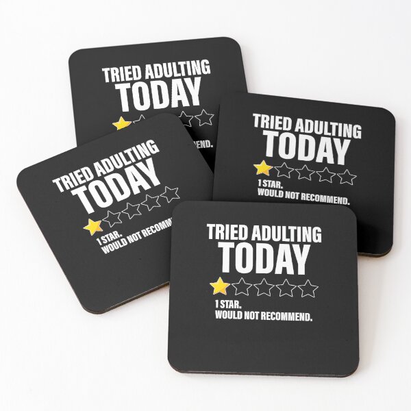 Item preview, Adulting Would Not Recommend designed and sold by AWNR12345.