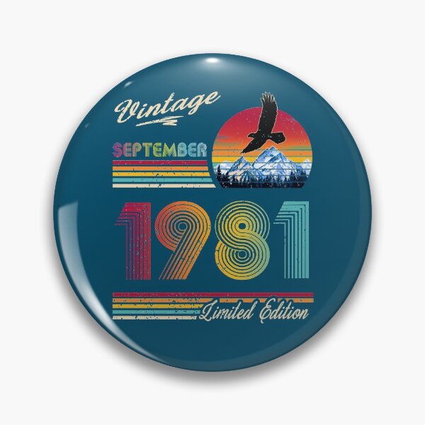 Item preview, September 1981 Birthday designed and sold by GreenSplash.