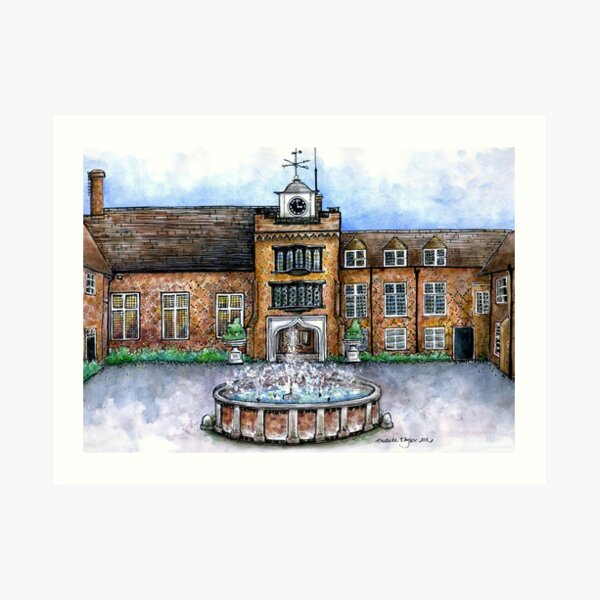 Fulham Palace Courtyard Art Print