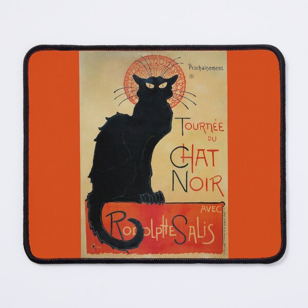 Item preview, La Tournée Du Chat Noir vintage 1896 Paris poster designed and sold by SolidEarthArt.