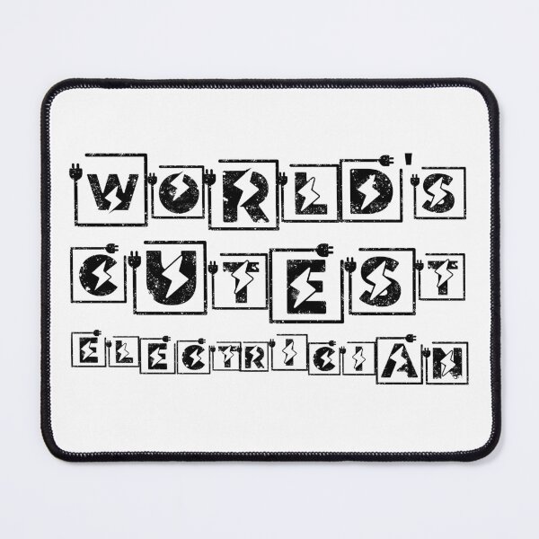Item preview, World's Cutest Electrician funny T-shirt men gift women gift designed and sold by InnovantDesigns.
