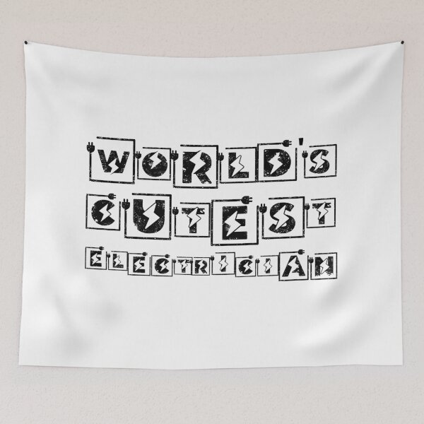 Item preview, World's Cutest Electrician funny T-shirt men gift women gift designed and sold by InnovantDesigns.