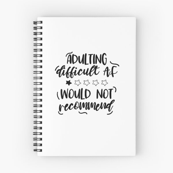 Item preview, Adulting Would Not Recommend designed and sold by AWNR12345.