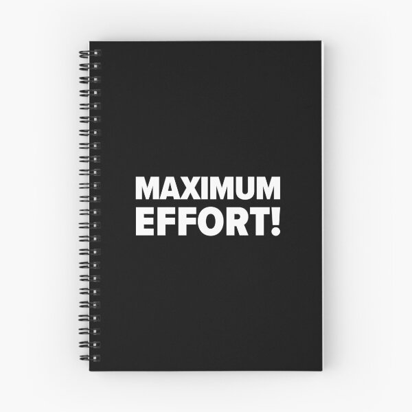 Item preview, Maximum Effort Text Typography Design designed and sold by blackdogshop.