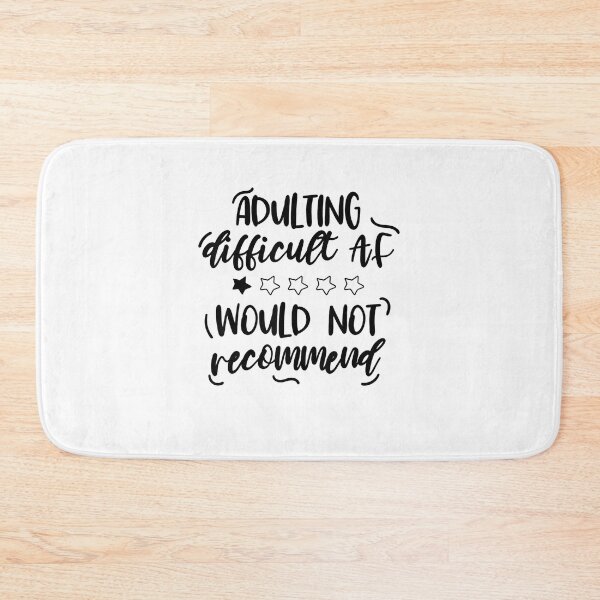 Item preview, Adulting Would Not Recommend designed and sold by AWNR12345.