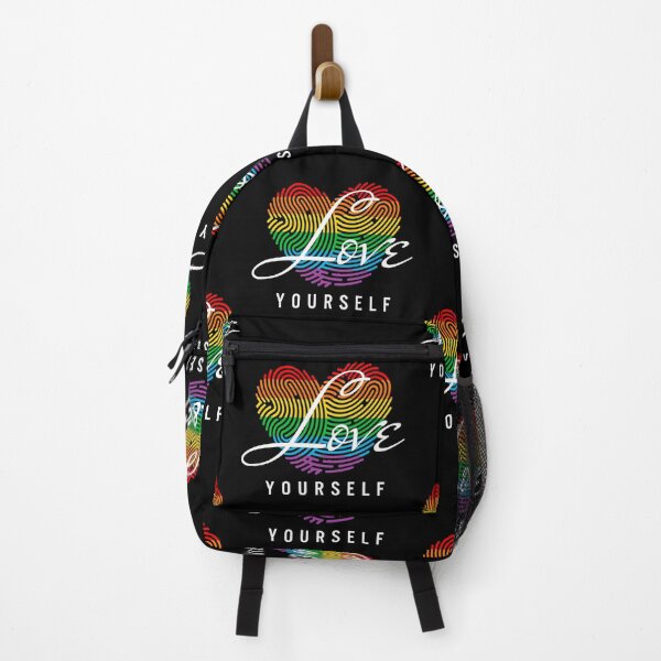 Item preview, Love yourself lgbtq DNA rainbow -LGBTQ pride designed and sold by Designs Of all kinds.