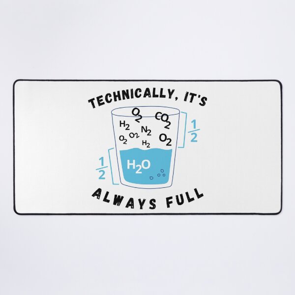 Item preview, Science is Optimistic. Technically It's Alway Full designed and sold by ronaldsonou.
