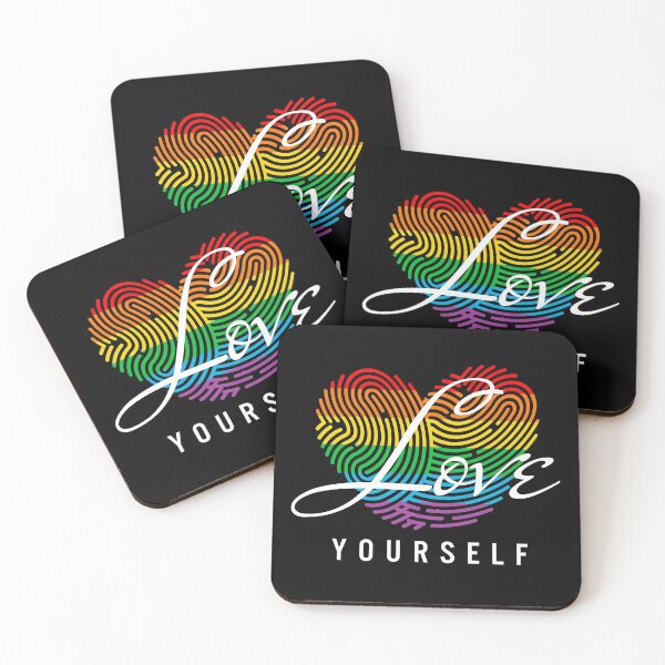 Item preview, Love yourself lgbtq DNA rainbow -LGBTQ pride designed and sold by Designs Of all kinds.