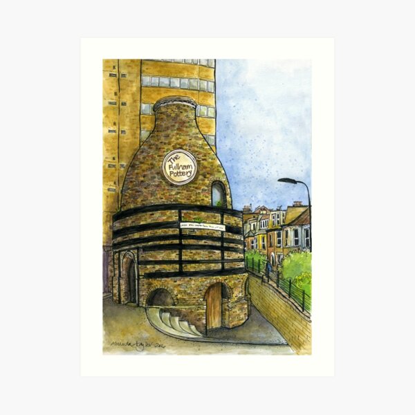 Fulham Pottery Art Print