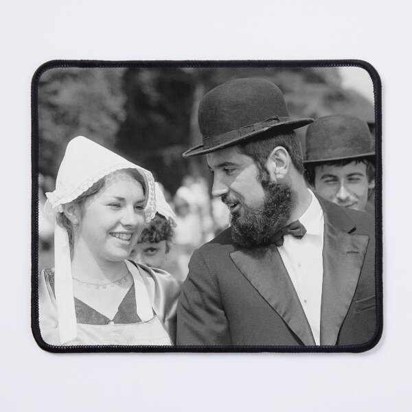 Item preview, r2331/  Vintage : Les Mariés, d'un Mariage à l'Ancienne reconstitué 2  - 1974  Okaio Créations konica T3 vivitar série 1 70.210 f.3.5 designed and sold by o.okaïo.