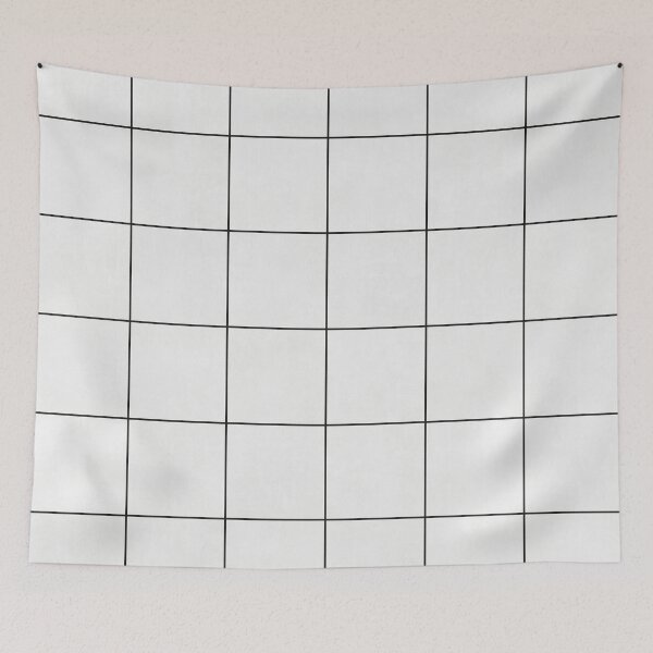 Item preview, Large Grid Pattern - White designed and sold by Zoltan Ratko.