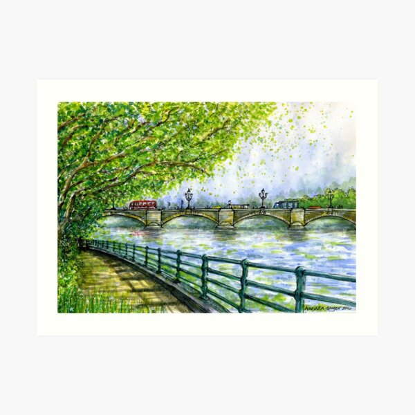 Putney Bridge Art Print