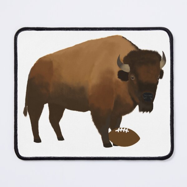 Item preview, Football Bison designed and sold by cmd-art.