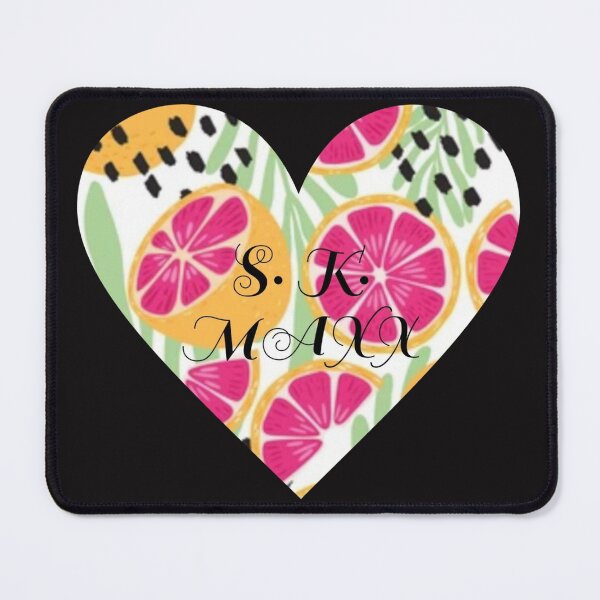 Item preview, Grapefruit heart pattern brand logo designed and sold by SKMAXX.
