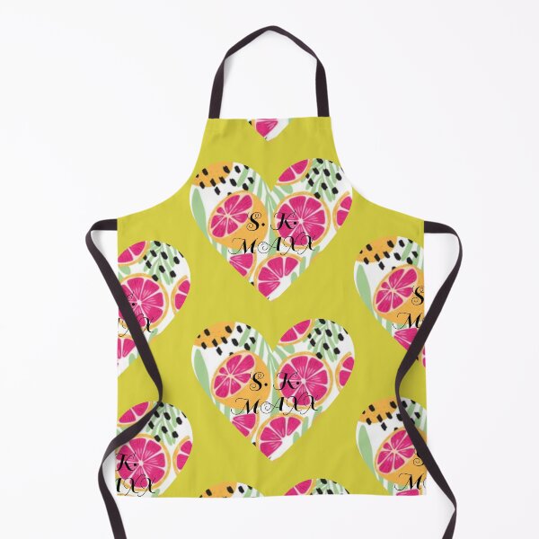Item preview, Grapefruit heart pattern brand logo designed and sold by SKMAXX.