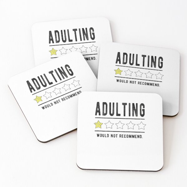 Item preview, Adulting Would Not Recommend designed and sold by AWNR12345.