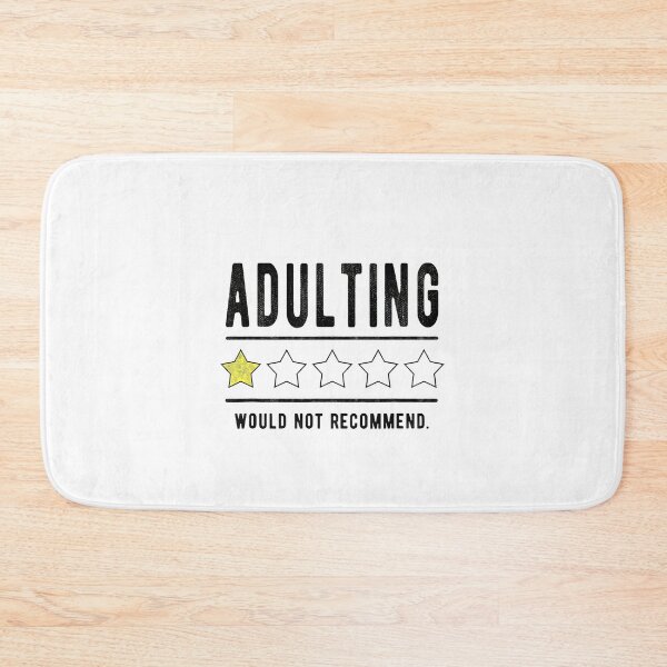Item preview, Adulting Would Not Recommend designed and sold by AWNR12345.