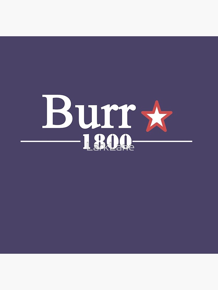 Burr 1800 Aaron Burr for President in 1800