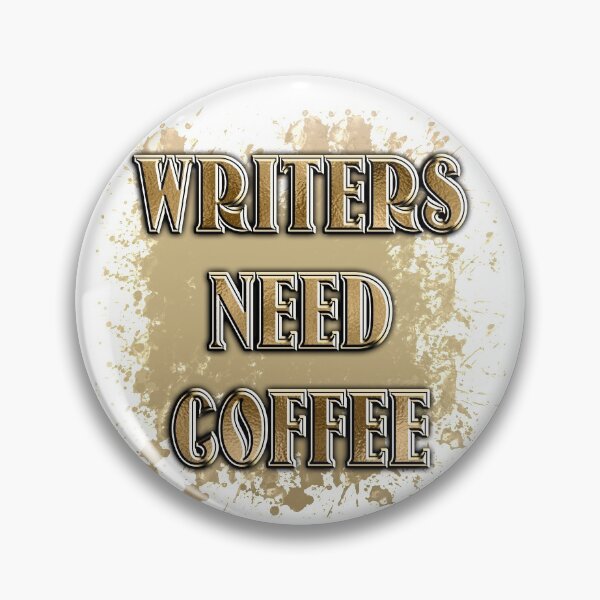 Artikelvorschau, Schriftsteller brauchen Kaffeefleck entworfen und verkauft von AF Stewart Art Designs.