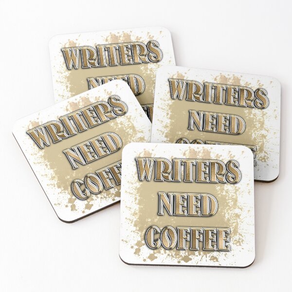 Item preview, Writers Need Coffee Stain designed and sold by AF Stewart Art Designs.