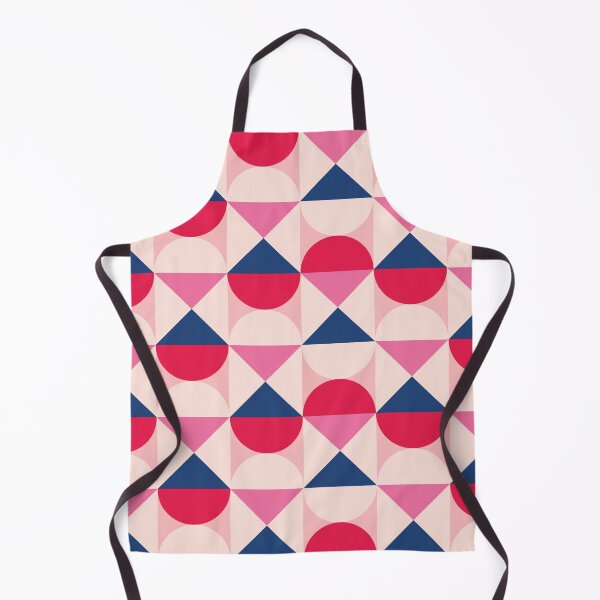 Item preview, Modern Geometric Pink, Red and Blue Bauhaus Inspired designed and sold by MellyEvans.