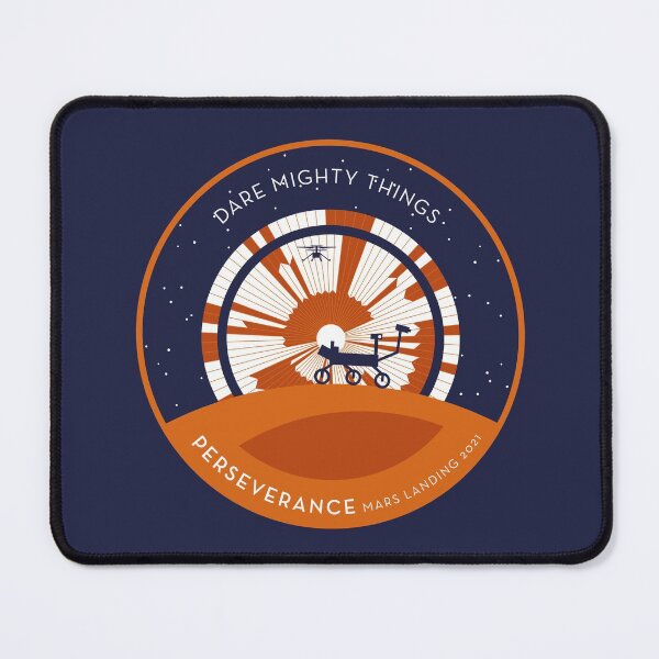 Item preview, Perseverance Rover, black & blue backgrounds Apparel designed and sold by Markadesign.