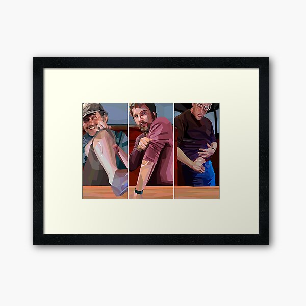 Battle Scars Framed Art Print