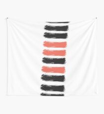 Artsy Paint Brush Stroke Design Wall Tapestry