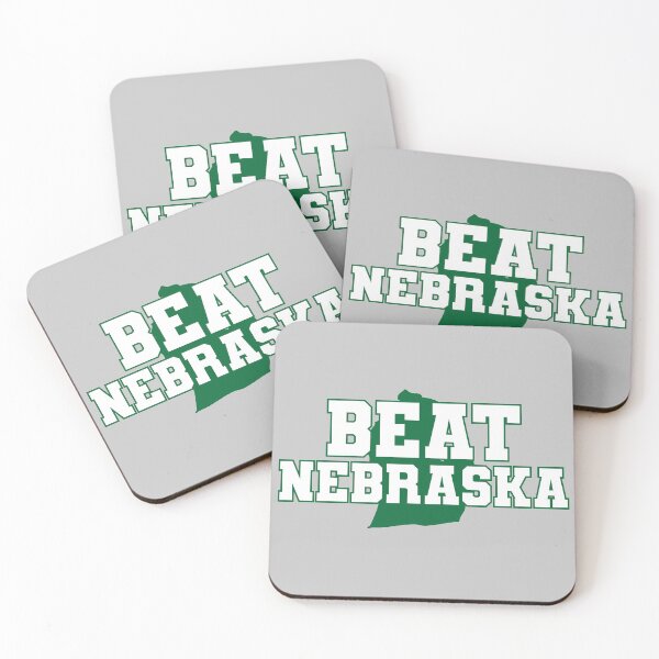 Item preview, Beat Nebraska // Spartans Football designed and sold by SLAG-Creative.