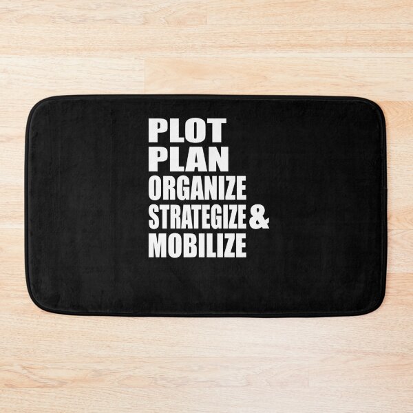 Item preview, Plot Plan Strategize Organize Mobilize Powerful designed and sold by tanalan.