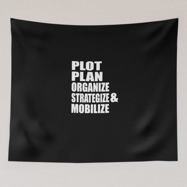 Item preview, Plot Plan Strategize Organize Mobilize Powerful designed and sold by tanalan.