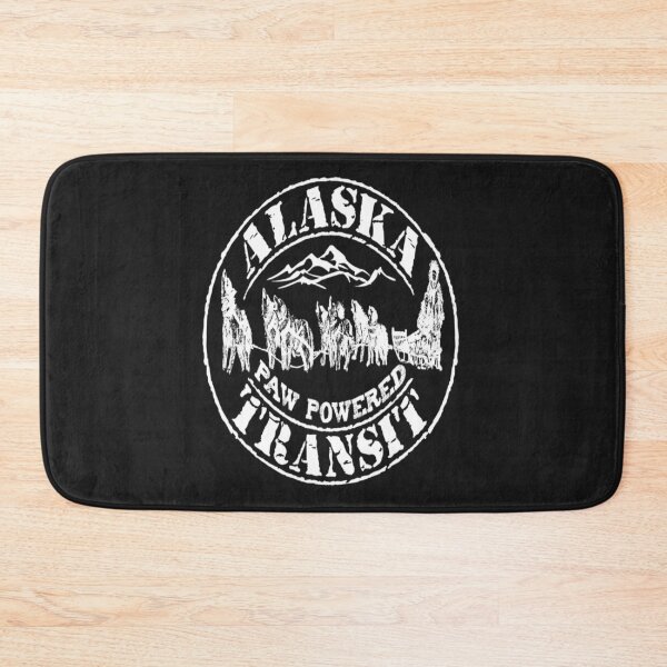 Item preview, Alaska Dog Sledding Paw Powered Transit Mushing Souvenir designed and sold by JudithPre11.