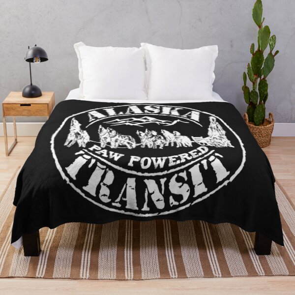Item preview, Alaska Dog Sledding Paw Powered Transit Mushing Souvenir designed and sold by JudithPre11.