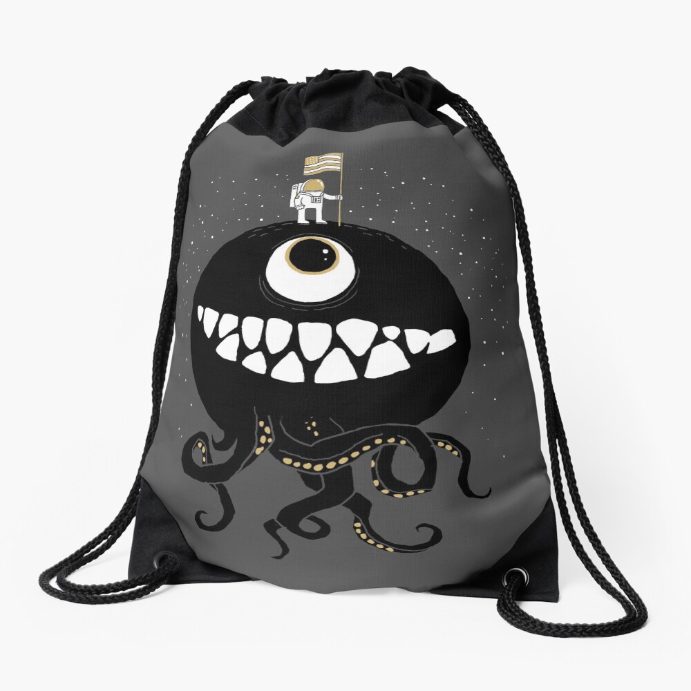 Space Oddity Drawstring Bag