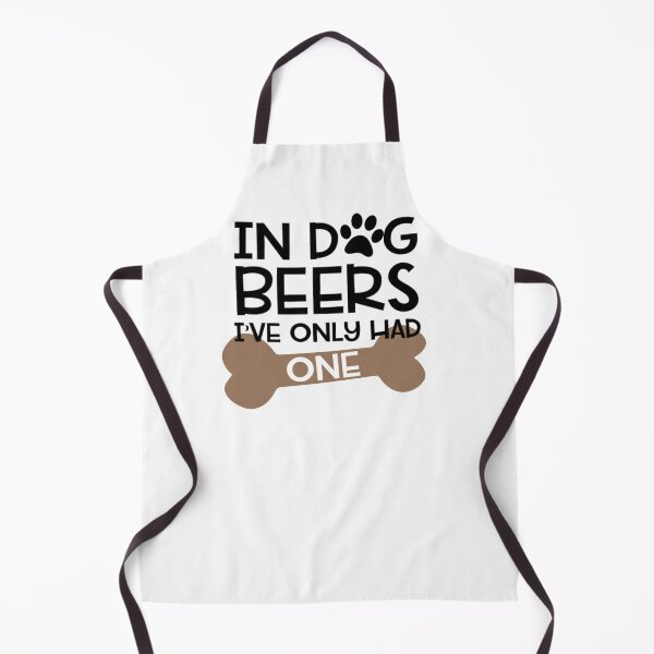 Item preview, In Dog Beers I've Only Had One funny gift for dog lovers who drink beer designed and sold by BRtisticDesigns.