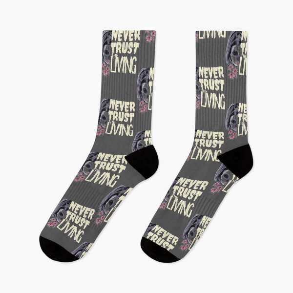 Item preview, Never Trust The Living- Halloween Design designed and sold by Vibing-Right.