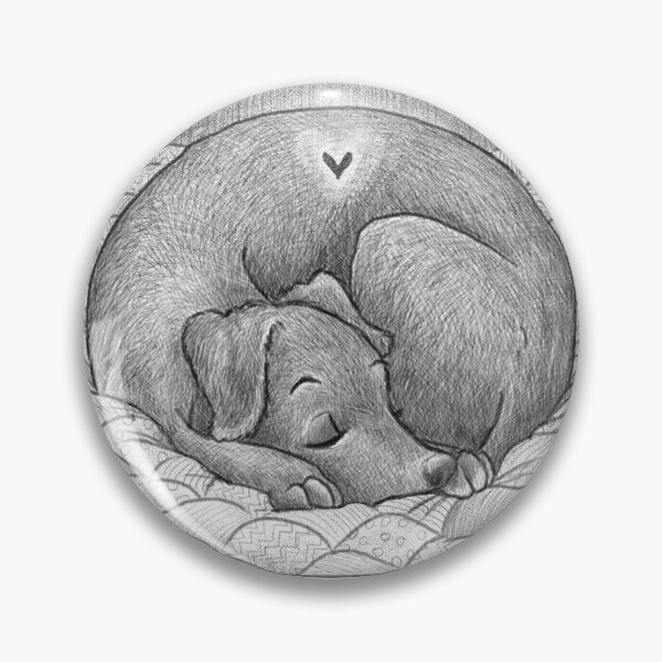 Item preview, Let Sleeping Pups Lie  designed and sold by Elspeth Rose Design.