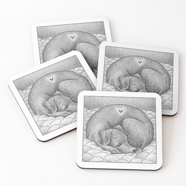 Item preview, Let Sleeping Pups Lie  designed and sold by Elspeth Rose Design.